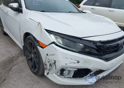 2020 Honda Civic Sport из США, поврежденный, VIN 2HGFC2E83LH520965